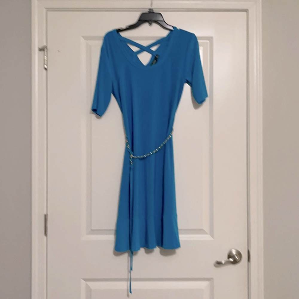 Belted dress